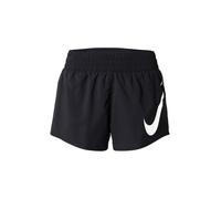 NIKE Pantalon de sport 'One Swoosh' noir / blanc, Taille L