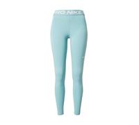 NIKE Pantalon de sport 'Pro' turquoise / blanc, Taille XL