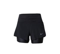 Nike Upper Short W Upp Tgh Tgt W NK Swift DF Mr 3In 2N1 Short, Black/Reflective Silv, DX1029-010, XL