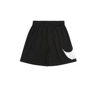 NIKE Pantalon de sport 'SWOOSH' noir / blanc, Taille 128-138