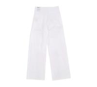 Nike - Pantalon de survêtement ample en molleton Phoenix - Femme - Sport - Blanc - Taille: 42 FR