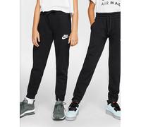 Nike Pantalon Sportswear Club Fleece, Junior - 010 (Noir/Blanc)