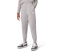 Nike Pants G NSW Club FLC HR FTD PNT Lbr, DK Grey Heather/Base Grey/White, FD2921-063, S