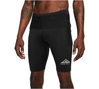 Nike Pants M NK DF Lava Loops Half Tight, Black/White, DV9307-010, XL