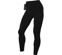 Nike Pants W NK DF Go HR 7/8 Trail Tght, Black/DK Smoke Grey/DK Smoke Grey, FN2664-010, M