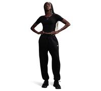 Nike Pants W NSW Phnx FLC HR Os Pant 2, Black/Sail, FZ5996-010, S