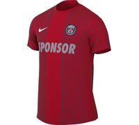 NIKE Paris Saint-Germain Academy Pro Domicile Haut De Foot À Manches Courtes D'Avant-Match Dri-Fit pour Homme, University Red/Midnight Navy/White, HJ7150-658, S