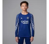 Nike Paris Saint-Germain ; Réplique du Maillot de Football à Manches Longues 2024/25 Stadium Fourth Jordan avec Technologie Dri-Fit (Enfants Plus âgés), Blue Void/Phantom/Phantom, HJ0924-493, XS