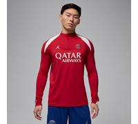 Haut d'entraînement de foot en maille Jordan Dri-FIT Paris Saint-Germain Strike 4e tenue pour homme Wings Jordan Red/Phantom L