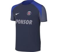 NIKE Paris Saint-Germain Strike Haut De Foot À Manches Courtes Dri-Fit pour Ado, Midnight Navy/Diffused Blue/Hyper Royal/Blanc, HJ7836-411, L