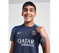 Haut de foot à manches courtes Nike Dri-FIT Paris Saint-Germain Strike pour ado Midnight Navy/Diffused Blue/Hyper Royal/Blanc XS