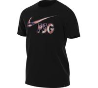 Nike Paris Saint-Germain Swoosh T-Shirt de Football pour Homme Noir HJ3772-010 M