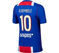 Nike Maillot PSG Dri-Fit SS Stadium Home - Old Royal/White/University Red, 7/8 Ans