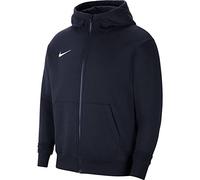 Nike Park 20 Sweat à Capuche Unisexe, Bleu (Obsidienne/Blanc), M