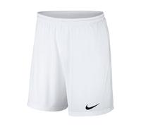 Nike Park 3 Shorts Homme, Blanc/Noir, XL