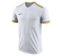 Nike Park Derby II Jersey SS Maillot Homme White/Jersey Gold/Jersey Gold/Black FR: S (Taille Fabricant: S)
