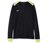 Nike Park Derby II LS, Maillot Enfant, Noir (Black/Volt/White), XS