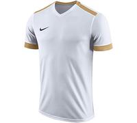 Nike Park Derby II SS Maillot Enfant Blanc/Jersey Gold/Jersey Gold/Noir FR : L (Taille Fabricant : L)