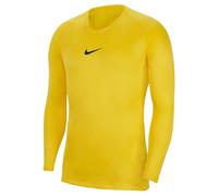 Nike T-shirt manches longues First Layer Dri Fit Jaune L Homme