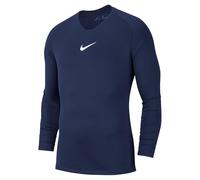 Nike - Park First Layer Top - Pull À Manches Longues Homme, Bleu (Minuit Marine / Blanc), M
