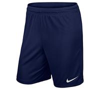 Nike - PARK II - KNIT NB - Short - Homme - Bleu (Midnight Navy/White) - FR: S (Taille Fabricant: S)