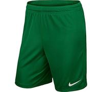 Nike Park II Knit Short Mixte Enfant sans Slip Intérieur, Vert (Pine Green/White), XL