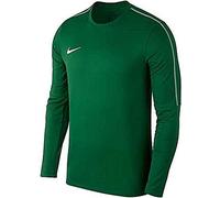 Nike Park18 Drill Top Crew Haut d'entrainement Homme Pine Green/White FR : M (Taille Fabricant : M)