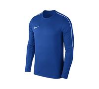 Nike Park18 Drill Top Crew Haut d'entrainement Homme Royal Blue/White FR : S (Taille Fabricant : S)