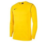 Nike Park20 Crew Top Sweatshirt Mixte Enfant, Tour Yellow/Black/(Black), FR (Taille Fabricant : XL)