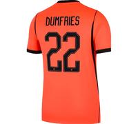 Nike Pays-Bas Domicile Dumfries 22 Enfant Orange/Noir 147-158