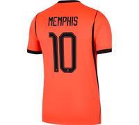 Nike Pays-Bas Maillot Domicile CM Memphis 10 Orange/Noir 2XL
