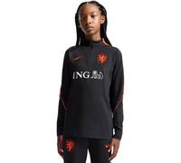 nike Pays-Bas Strike Drill T-shirt Jr CM 26 Noir/Orange 158-170 YXL