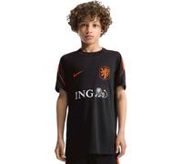 nike Pays-Bas Strike T-shirt Jr Coupe du Monde 26 Noir/Orange 128-137