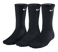 Nike SX4700-001 Lot de 3 Paires de Chaussettes Mixte Adulte, Noir/Blanc, FR : S (Taille Fabricant : S)