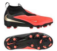 Nike Phantom 6 High Academy FG/MG Jr Rouge/Noir 33 1/2