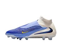 Nike Phantom 6 High Elite Chaussures de Football pour Gazon Normal, Racer Blue Dark Obsidian, 47 EU