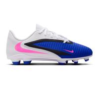 Nike Phantom 6 Low Club FG/MG Jr Bleu/Blanc/Rose 38 1/2