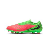 Nike Phantom 6 Low Pro Erling Haaland IB3094 Chaussures de Football pour Gazon Normal, Hot Punch Black Green Strike, 41 EU