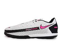 Nike Phantom GT Academy IC Chaussure de Futsal White/Pink Blast-Black 35.5