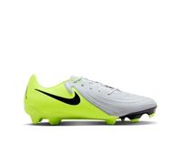 Nike Homme Phantom Gx II Academy FG/MG Chaussure de Football, Metallic Silver/Black/Volt, 43 EU