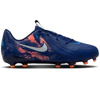 Crampons de foot à coupe basse multi-terrains Nike Jr. Phantom GX 2 Academy « Erling Haaland » pour ado Blue Void/Chrome 35.5