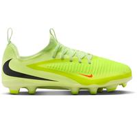 Nike Phantom Gx Ii Academy Junior Firm Ground Football Boots Crimson/Volt 3 (35.5) Male
