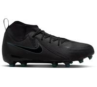 Nike Jr Phantom Luna II Acad F/MG Soccer Shoe, Black/Black-Deep Jungle, 38.5 EU