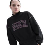 Nike Sportswear Sweat-shirt 'Phoenix' rose néon / noir, Taille XL