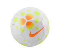 Nike Pitch HV6249-102 Ballon de Football Blanc/Volt/Hyper Crimson