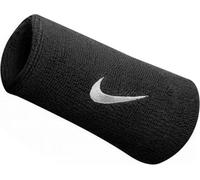 Nike - Poignets "Swoosh" pack de 2 BS1648 (taille unique) (Noir)