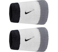 Nike - Poignets, Swoosh (pack de 2) CS2568 (taille unique) (Blanc/Gris/Noir)