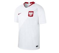 Nike POL Breathe Stadium Accueil Maillot Maillot d'équipe Enfant White/Sport Red/Sport Red FR : XL (Taille Fabricant : XL)