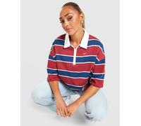 Nike Polo Stripe - Rouge S