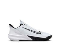 NIKE Homme Precision 7 Sneaker, Blanc/Noir, 44 EU